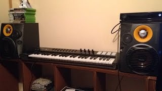 Video thumbnail for M-Audio Oxygen 49 Midi Keyboard Unboxing! (Setup for Fl Studio 11) by Rain Man