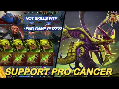 Dota 2 - Venomancer Support Pro 7.28b Gameplay Aghanim's Shard + Aghanim's Scepter  /NashDota Winner