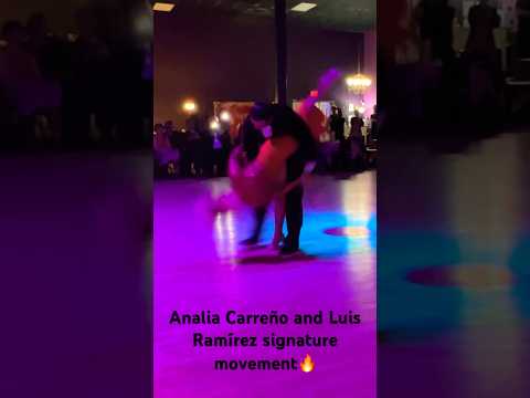 Quejas de bandoneón, signature movement of Analia Carreño & Luis Ramírez #newyorktango #tango #dance