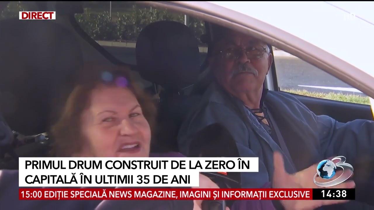 A fost inaugurat primul drum construit de la zero în București în ultimii 35 de ani