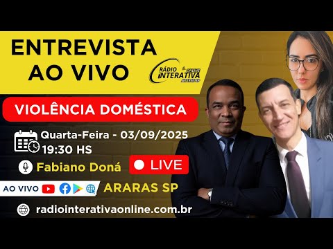 RÁDIO INTERATIVA REALIZA ENTREVISTA COM PROMOTOR DE JUSTIÇA E DELEGADA NA ÚLTIMA QUARTA-FEIRA 03/09