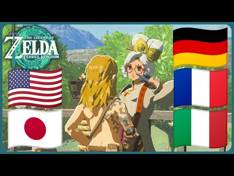 Purah's "Check It" in all Voiced Languages - Zelda: Tears of the Kingdom