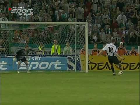 Półfinał Pucharu Polski 2005 Dyskobolia Grodzisk vs Legia Warszawa - Rzuty Karne