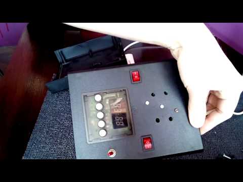 Cut-off timer switch from the oven timer.