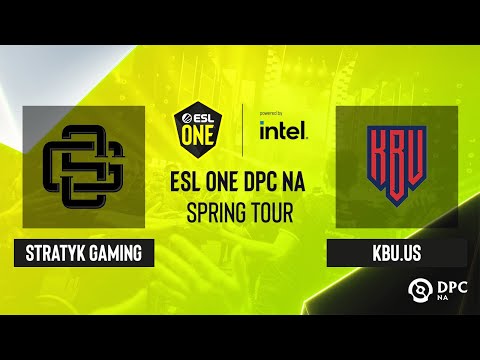 Dota2 - Stratyk Gaming vs KBU.US - Game 1 - ESL One DPC NA Spring
