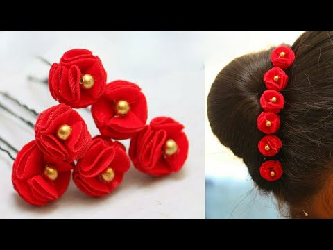 It's so Beautiful !! Amazing Hand making flower design trick.Easy Hand making flower design idea