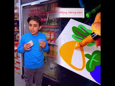 ولد يشتهي يشرب العصير🧃 ولا يملك الكافي النهاية غير متوقعه ضحك على صاحب الماركت 🤭🤣 #shorts #POV #fyp