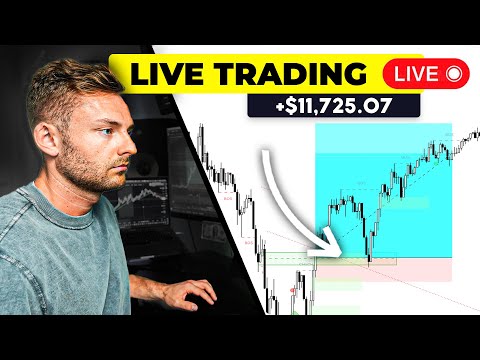 LIVE TRADING CRYPTO - Making $11,725 Profit Risking $1k