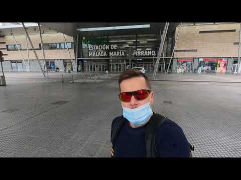 Spain Crisis Update. Large Mall in Malaga looks virtually empty inside! Live report.