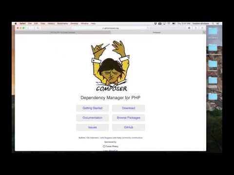 ‪3-  Upgrade php and install composer on OS X || تحديث على ماك‬&rlm;
