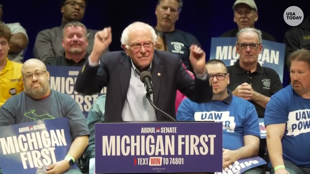 Bernie Sanders says Donald Trump's attacks show 'they have nothing to say about the real issues'
