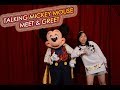 Disney World Magic Kingdom Talking Mickey Mouse Meet Greet 奥兰多迪士尼世界魔法王国说�