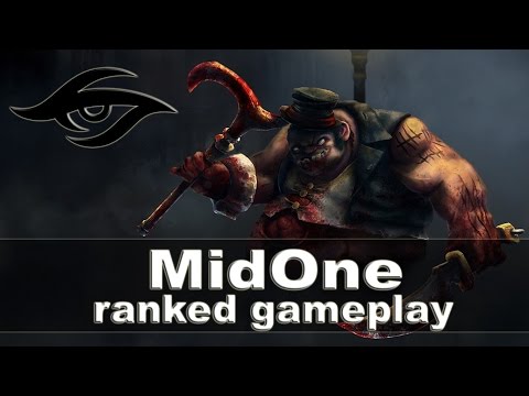 Team Secret Midone  Pudge ranked gameplay