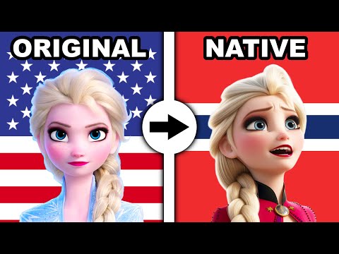 Disney Princesses Sing In Their Native Languages