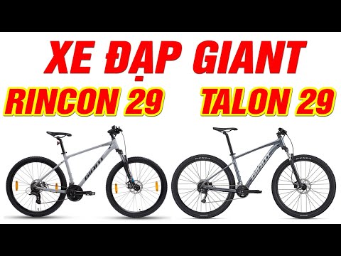 Então sánh xe đạp Giant Rincon 29 2 e Giant Talon 29 2