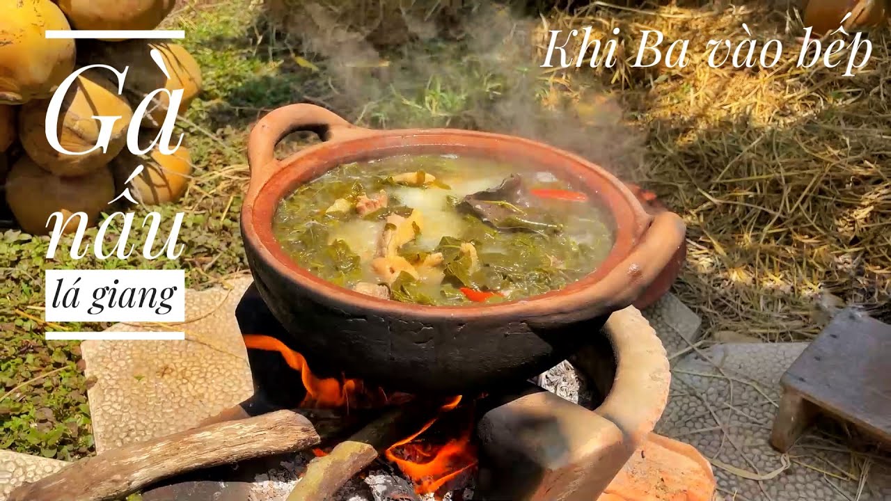 Cách Nấu Gà Lá Giang ăn Bún