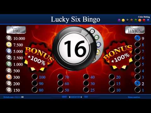 Lucky 6 Bingo - BONUS Game