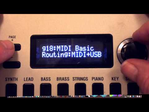 Soundtower's Sound Editor for KingKORG - MIDI