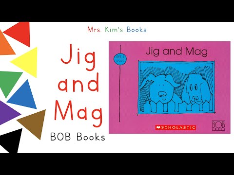 Mrs. Kim Reads Bob Books Set 1 - Jig and Mag (READ ALOUD)