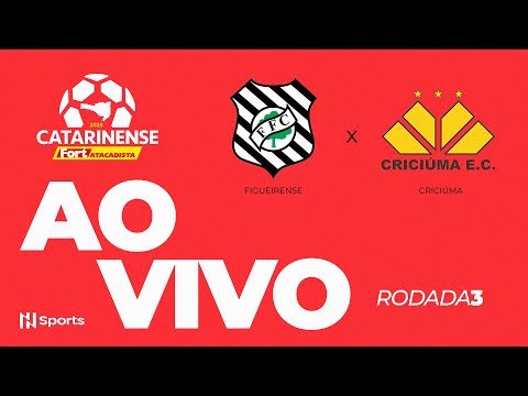 JOGO COMPLETO: FIGUEIRENSE 2 x 3 CRICIÚMA | 3ª RODADA | CAMPEONATO CATARINENSE 2025
