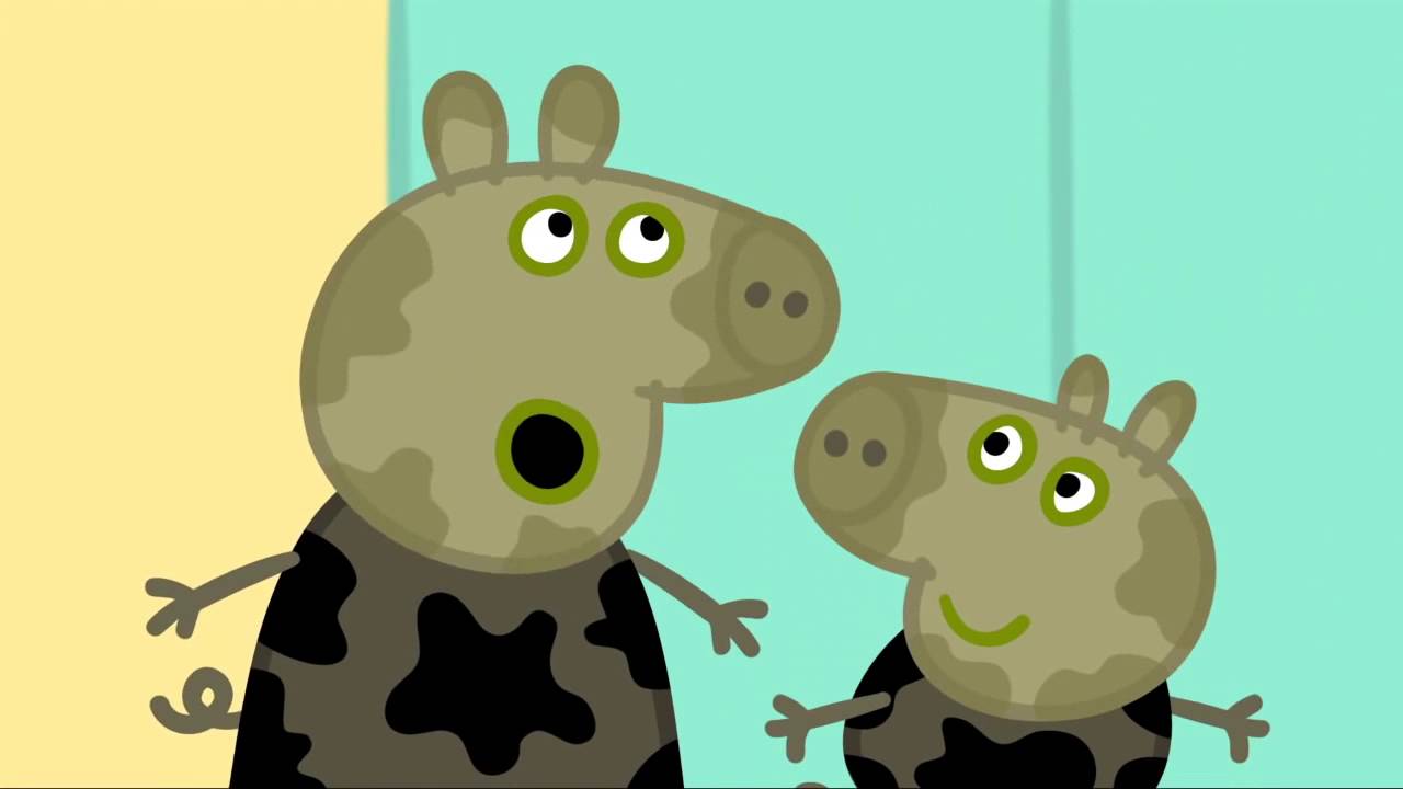 Peppa Pig S01 E01 : Λασπωμένες λακκούβες (Πορτογαλικά)