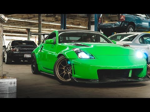Z1 Nissan 350z Motor Mount Install | (EP 10) (4k)