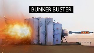 US Built MOST POWERFUL Nuclear Bunker Buster BOMB!