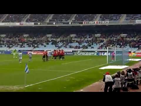 Gol de falta de claudio bravo