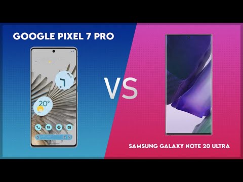 Google Pixel 7 Pro vs Samsung Galaxy Note 20 Ultra Technical Comparison