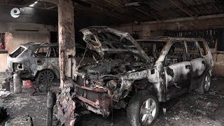 Пожар изпепели автосервиз в Димитровград