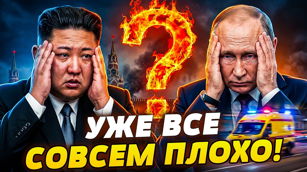 ⚡СЛУЧИЛОСЬ! РЕЗКО ПОПЛОХЕЛО! УВЕЗЛИ ПУТИНА, А СЛЕДОМ И КИМА! ПЕРЕПОЛОХ В КРЕМ