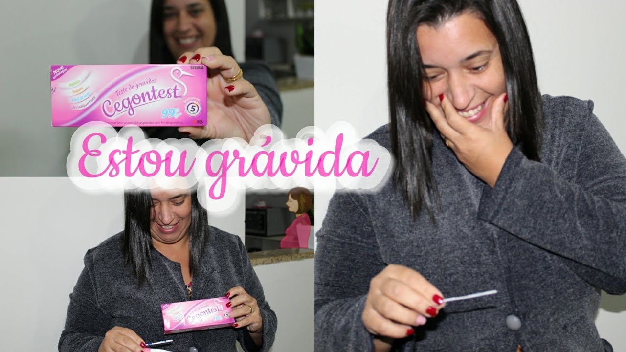 COMO DESCOBRI A GRAVIDEZ Bem no começo/Reação da Filha.