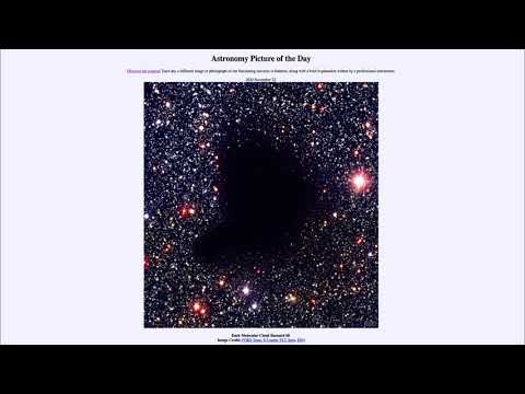 2020 November 22 - Dark Molecular Cloud Barnard 68