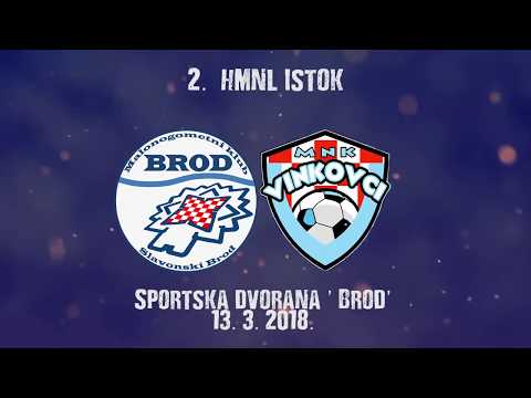 2. HMNL "Istok" - sezona 2017./2018. 11. KOLO: MNK Brod - MNK Vinkovci sažetak