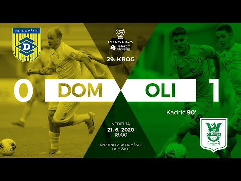 29.krog: Domžale - Olimpija 0:1 ; Prva liga Telekom Slovenije 2019/2020