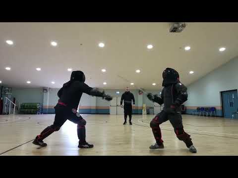 Renaissance fencing: 16th century sidesword of the bolognese tradition (HEMA sparring)