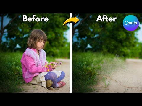 How to Fade Image into Background in Canva Step by Step