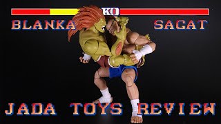 Jada Toys Sagat & Blanka Ultra Street Fighter 2 Action Figure Review