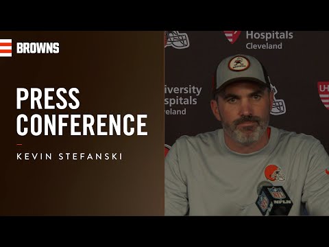 Kevin Stefanski Postgame Press Conference vs. Texans | Press Conferences