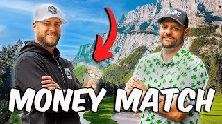 Money Golf Match At Banff Springs Golf Course