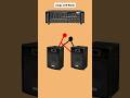Ahuja 250W Amplifier Connection With Ahuja Speaker Ahuja Youtubeshorts Dj