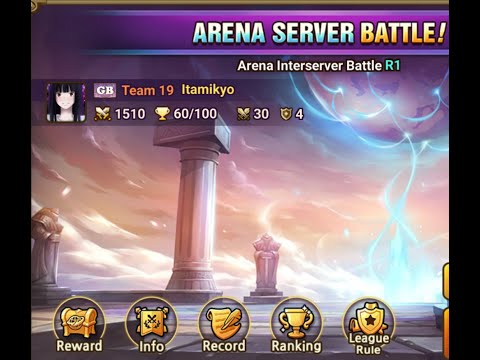 First InterServer Battle Round 1 | Monster Decks Rollout | Team 19 Global | Summoners War