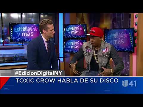 Toxic Crow en “Estrellas y Más con Rafael Bello” por Univision 41 Nueva York