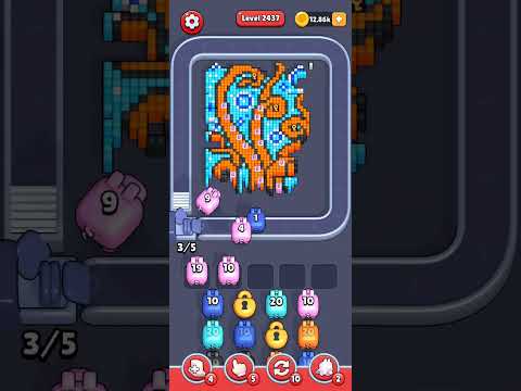 Pixel Flow Level 2437 Walkthrough