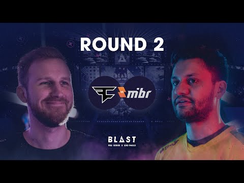 BLAST Pro Series São Paulo 2019 Round 2: MIBR vs. FaZe