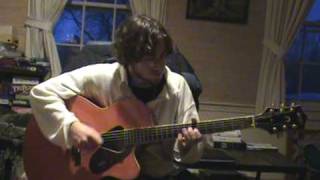 Acoustic Guitar Playing: Trippy Blues Jam