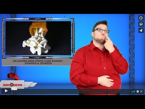 Oklahoma wins opioids case against Johnson & Johnson (ASL - 8.26.19)