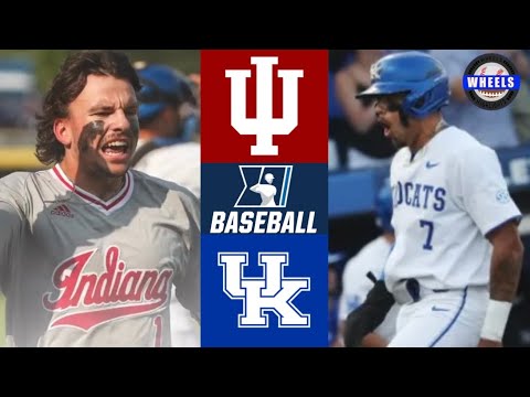 Indiana vs #12 Kentucky (Game 7) | Winner To Super Regionals | 2023 College Baseball Highlights