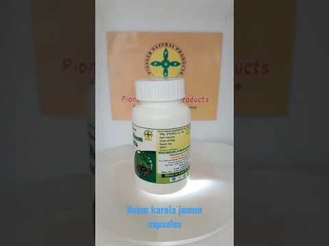 Pioneer neem karela jamun capsule, 60 pcs, non prescription