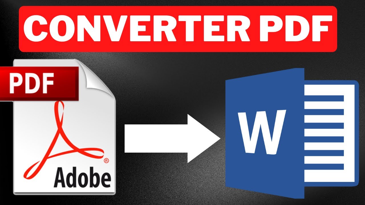 Como Converter PDF para WORD - Grátis sem Programas